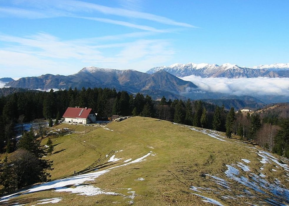 Godešič-Stari vrh-Blegoš-Godešič