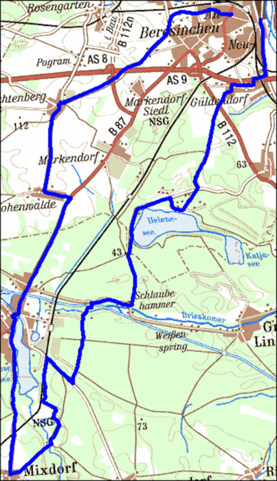067) Frankfurt - Ragower Mühle - Frankfurt