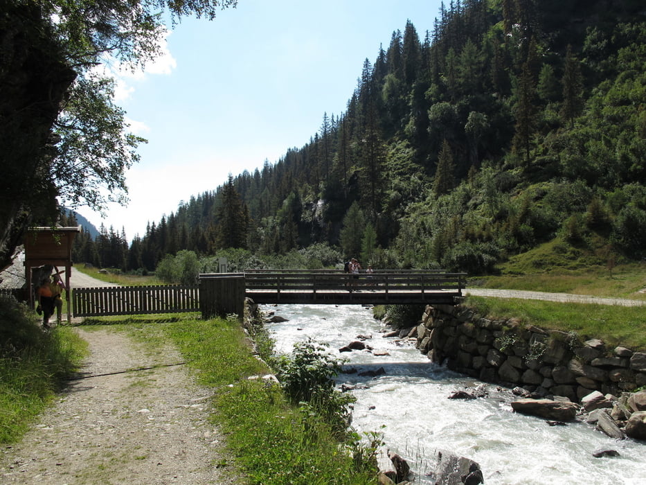 Maiern - Burkhardklamm - Agslbodenalm (kindertauglich)