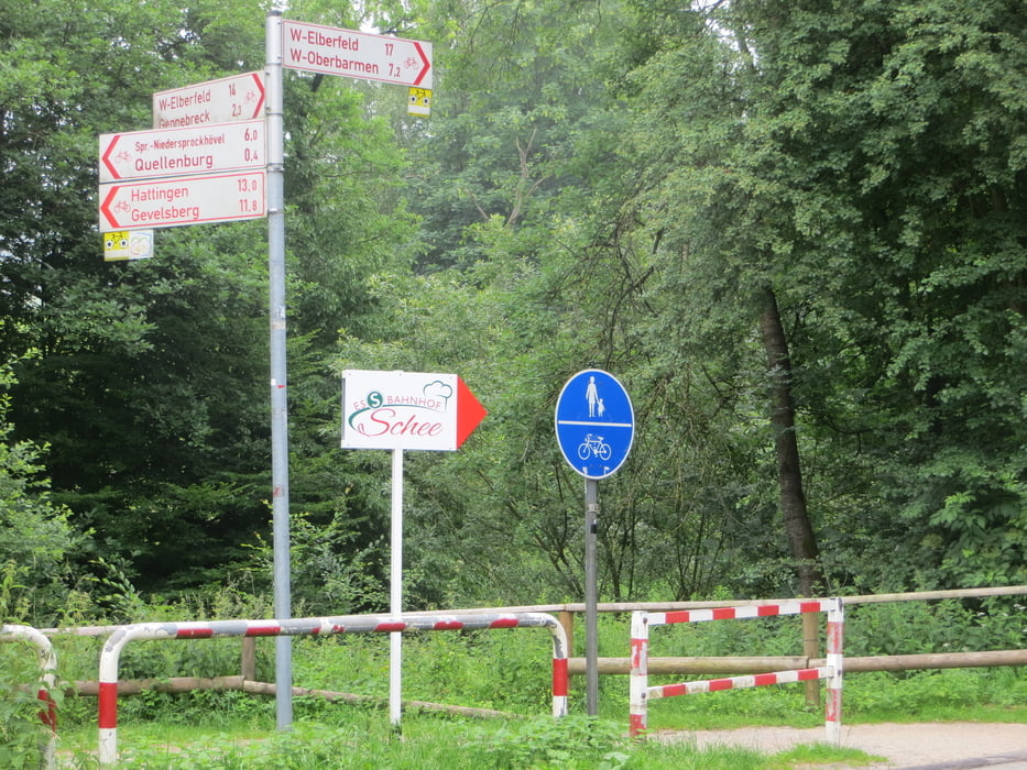 Radler-Baukasten Ruhrgebiet 6: Rundkurs Sprockhövel – Wuppertal – Haan – Hattingen