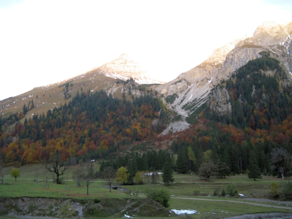 Hoch übern Ahornboden