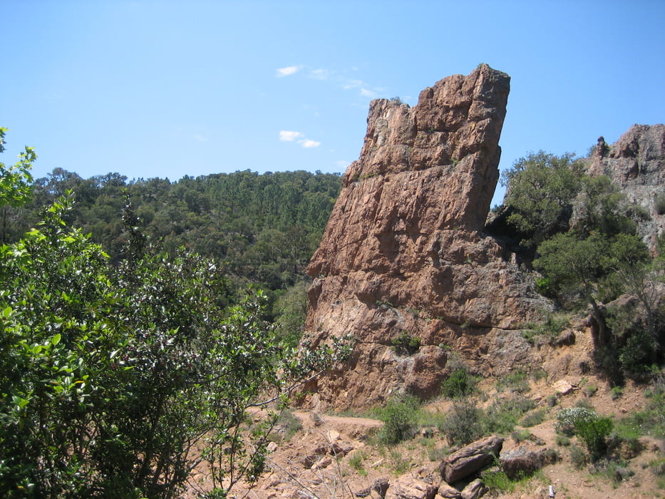 Esterel - der Länge nach