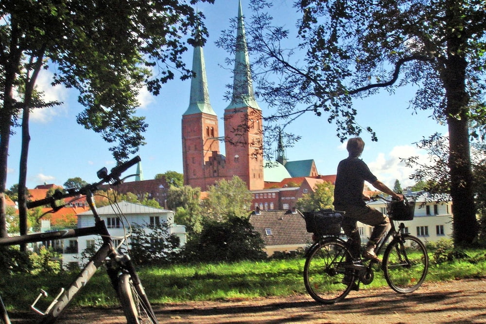 Lübeck-Radfahren Grüngürtel-Rundfahrt