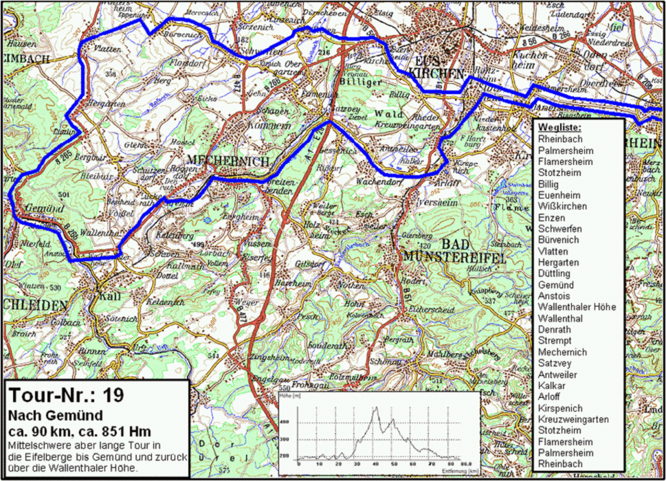 RSC Rheinbach Tour 019 - Nach Gemünd
