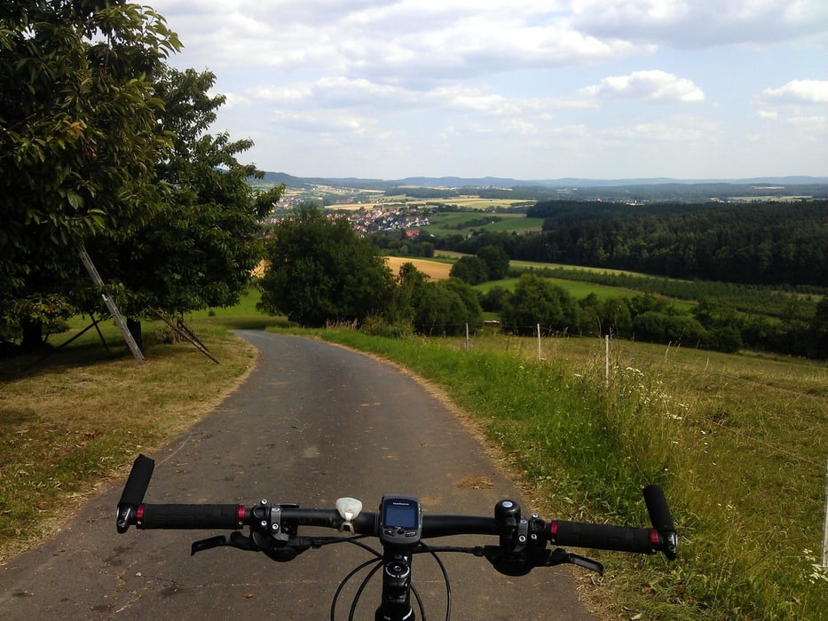 MTB Runde im NW von Erlangen
