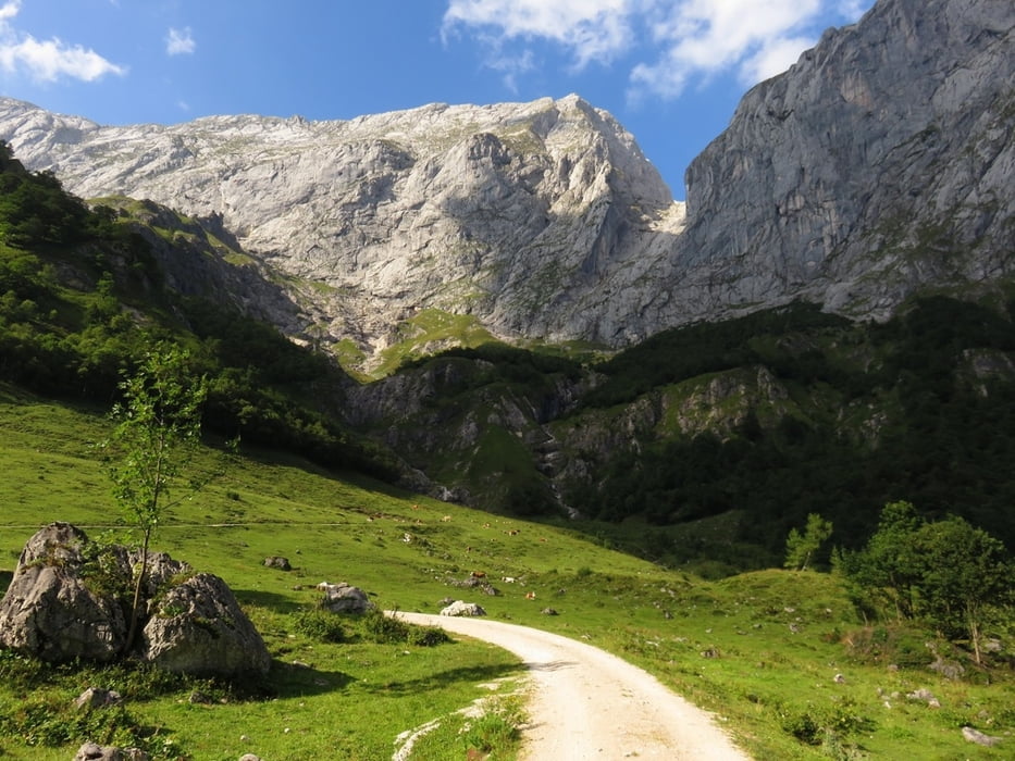 Jochalmen im Bluntautal zw. Göll und Tennengebirge