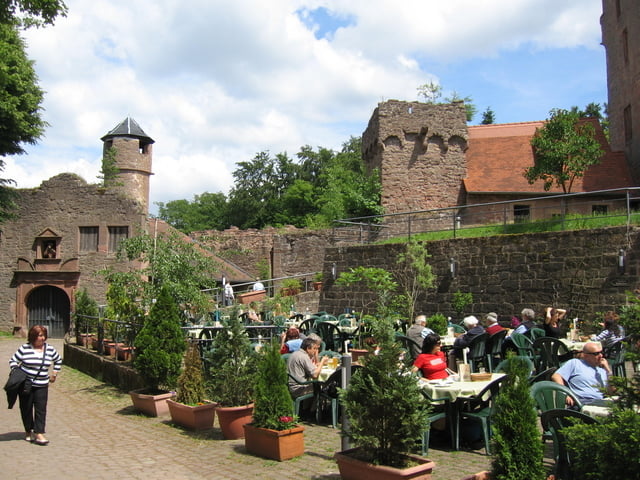 Von Darmstadt an den Main mit zwei Burgen