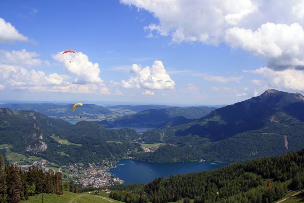 Zwölferhorn mit Schafbachalm