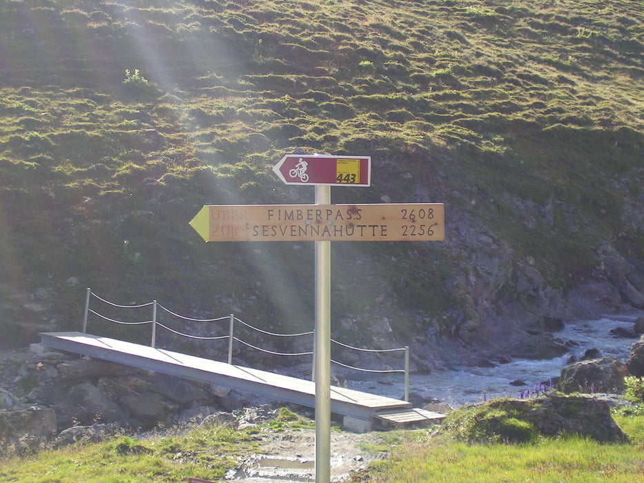 Transalp St. Anton - Limone sul Garda (2. Etappe: Heidelberger Hütte - Sesvennahütte))