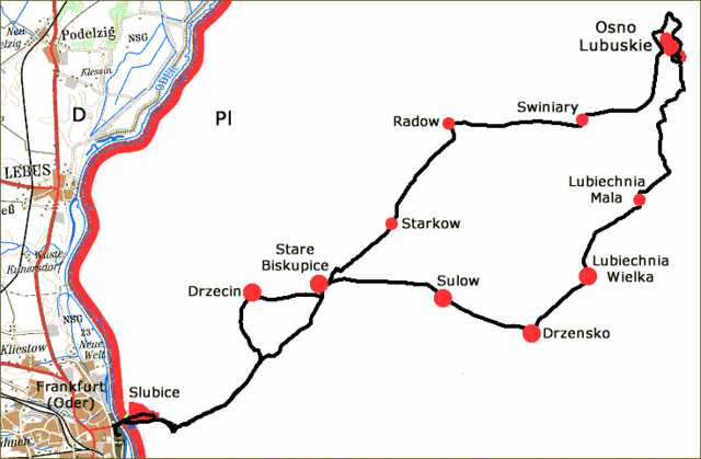 022) Frankfurt - Osno Lubuskie - Frankfurt (E11)