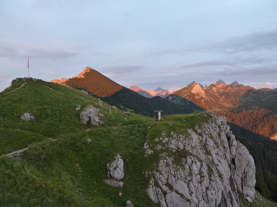 Pfronten  - Bad Kissinger Hütte - Aggenstein