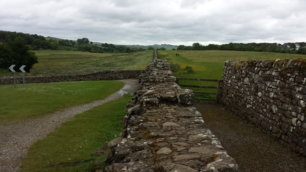 Dag/ Day 2 Hadrianus muur (Hadrian's wall) en Wainwrights Coast tot coast