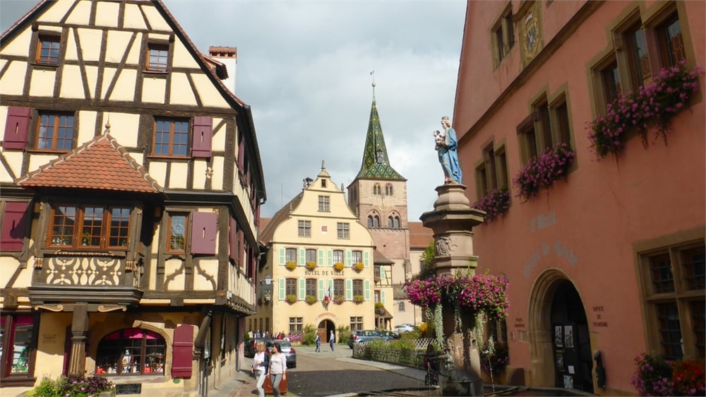 Elsass: Turckheim - Katzenthal - Kayersberg - Riquewihr