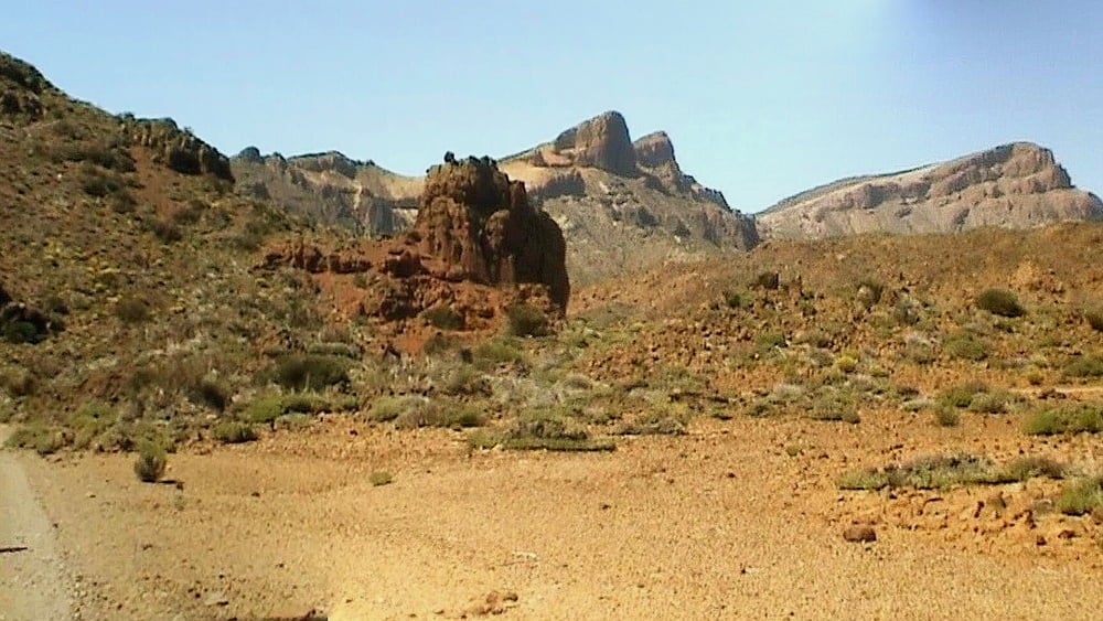 Wandern Teneriffa: im Krater des Teide