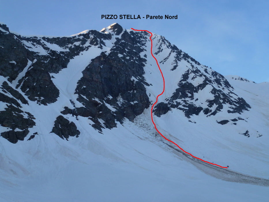 Pizzo Stella Canale Centrale Nord