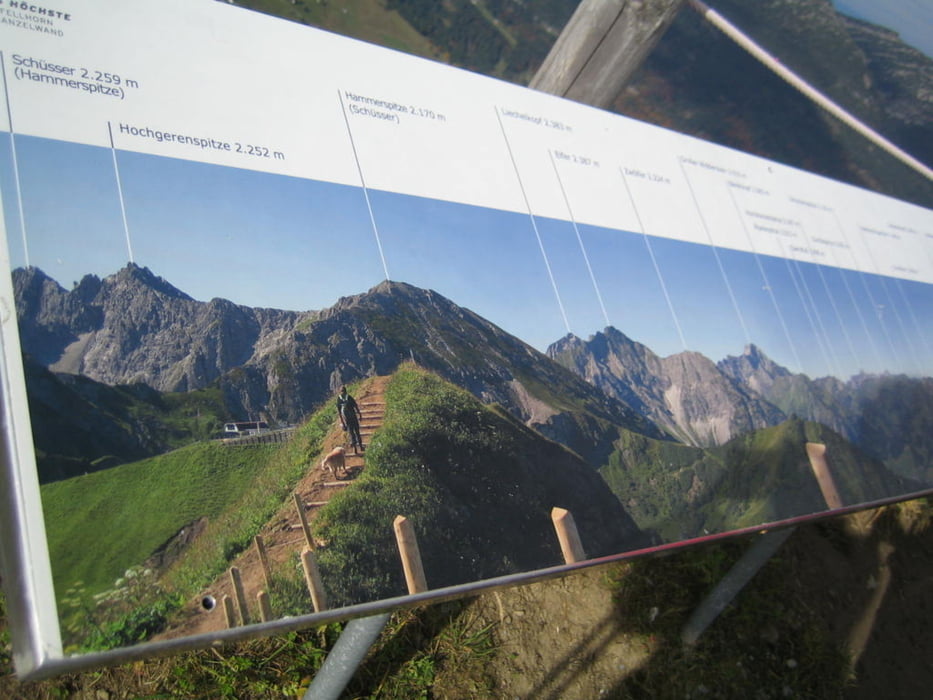 Rundweg Gehrenspitze Fellhorn Schlappoltalpe Söllerkopf Söllereck