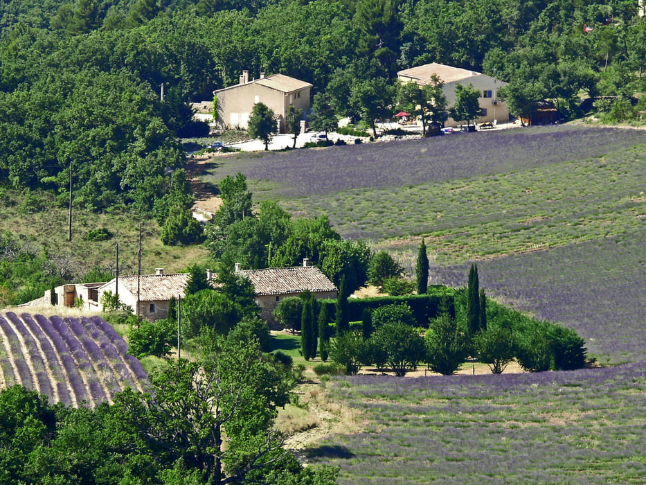 Villes sur Auzon - Col du Murs - Murs - Venasque