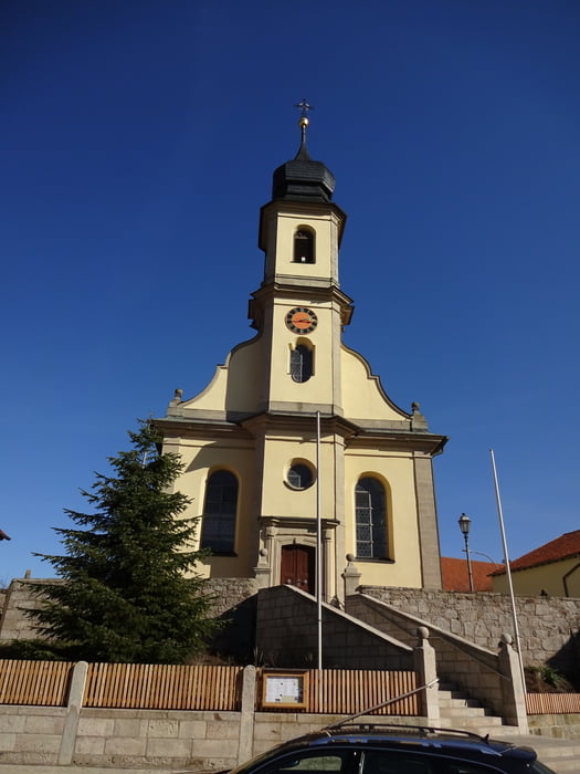 Von Michelau i. Steigerwald zum Falkenberg