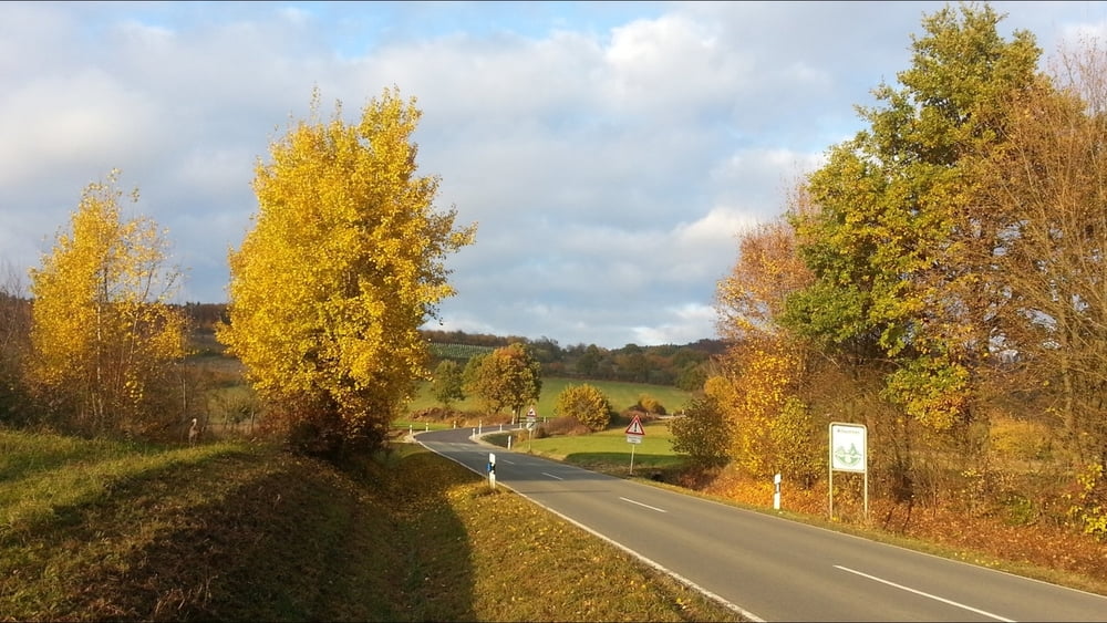 Wandern Franken:"Herbstfeuer" im Kreis Forchheim