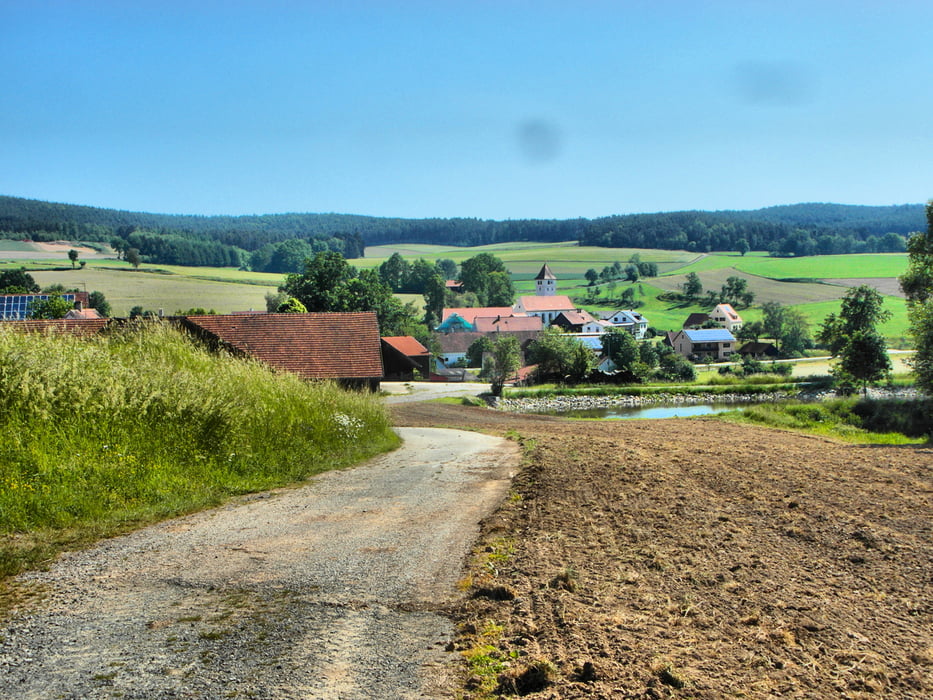 Oberpfälzer Jakobsweg von Mitterauerbach nach Schwandorf