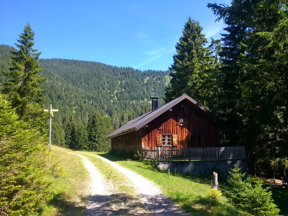 Runde von Wängle über die Melkalpe zum Plansee