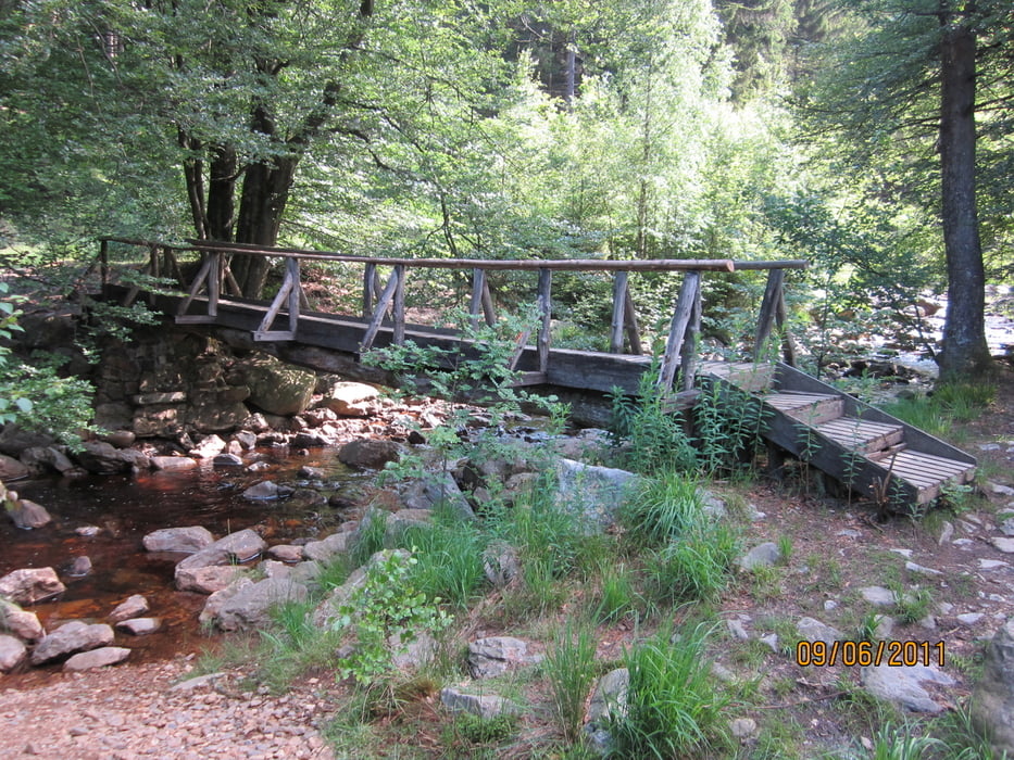 entlang der Bäche Getz, Hill und Ternell