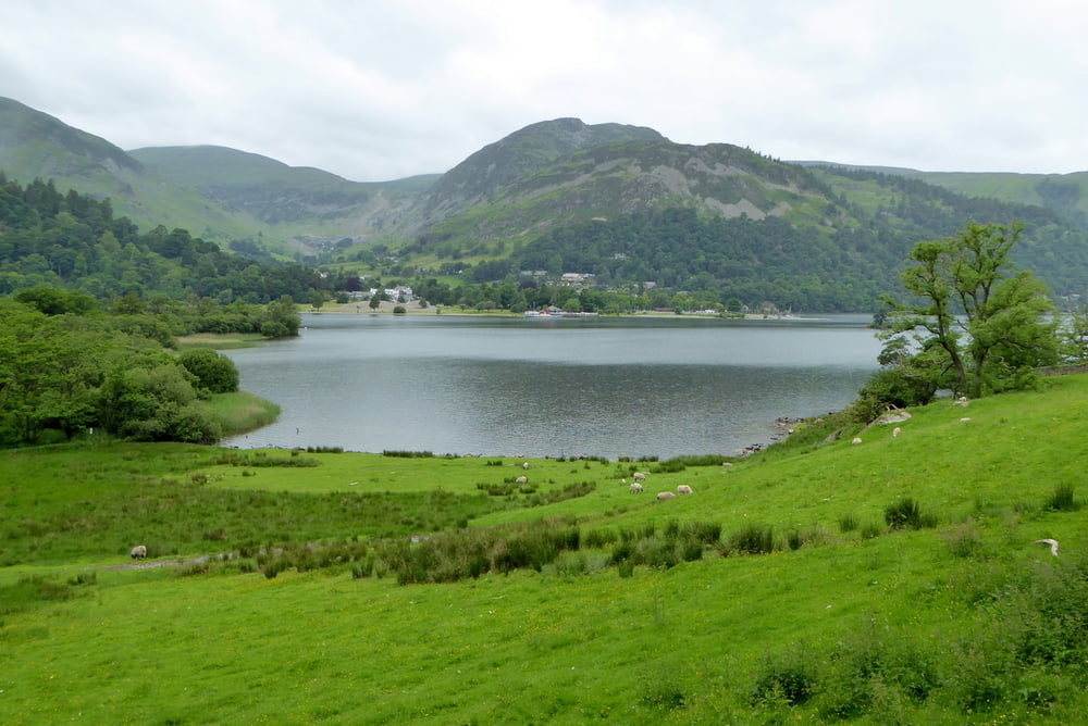Von Patterdale oberhalb des Sees Ullswater nach Howtown