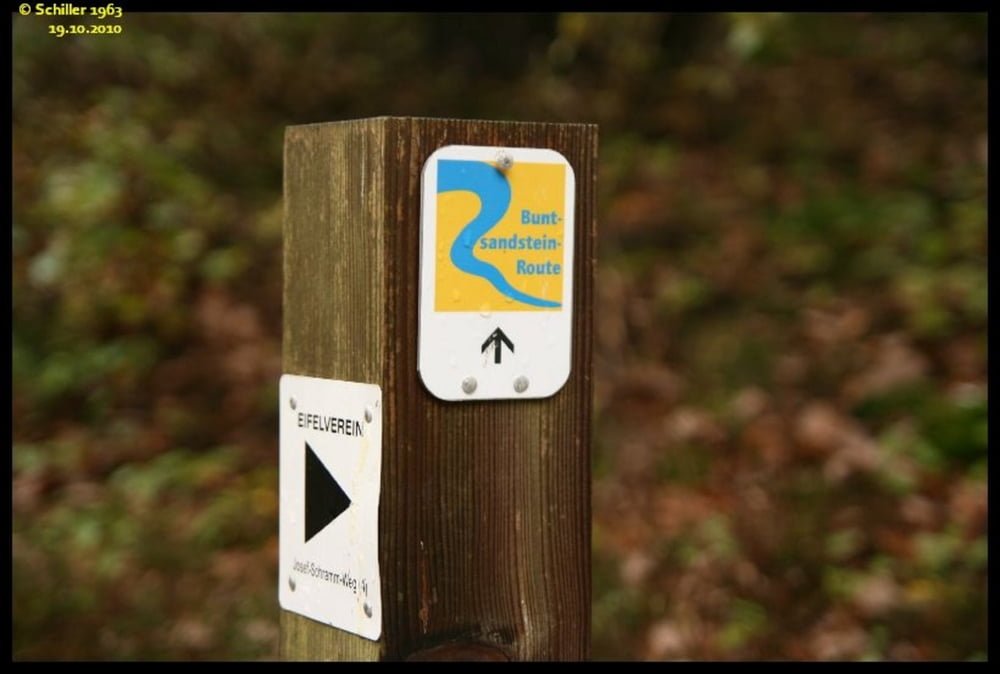 Eifel: Heimbach - Nideggen mit Buntsandsteinroute 