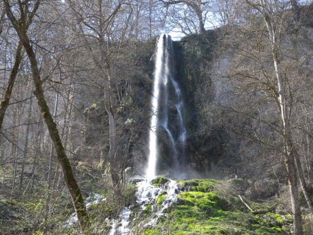 Bad Urach - Wasserfall - Hohenurach