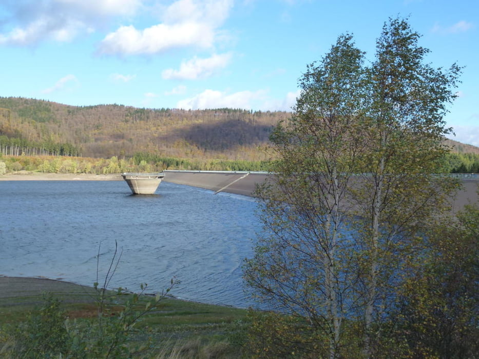 Lautenthal - Innerstetalsperre - Vereinsplatz - Tränkebachhütte
