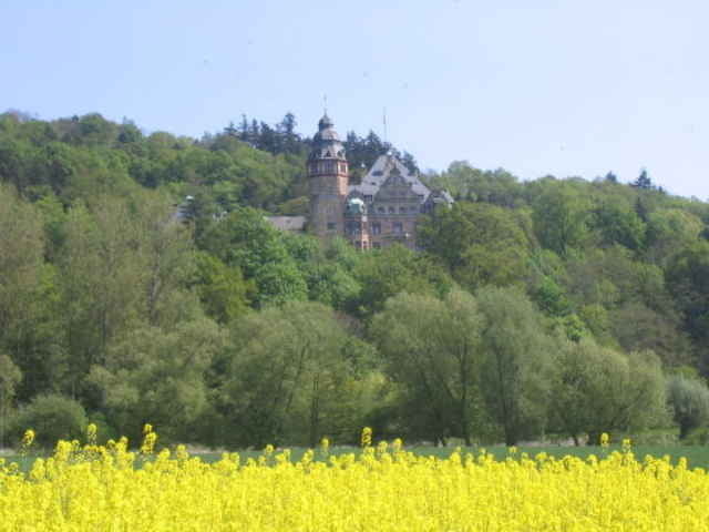 Vom See zum Schloß