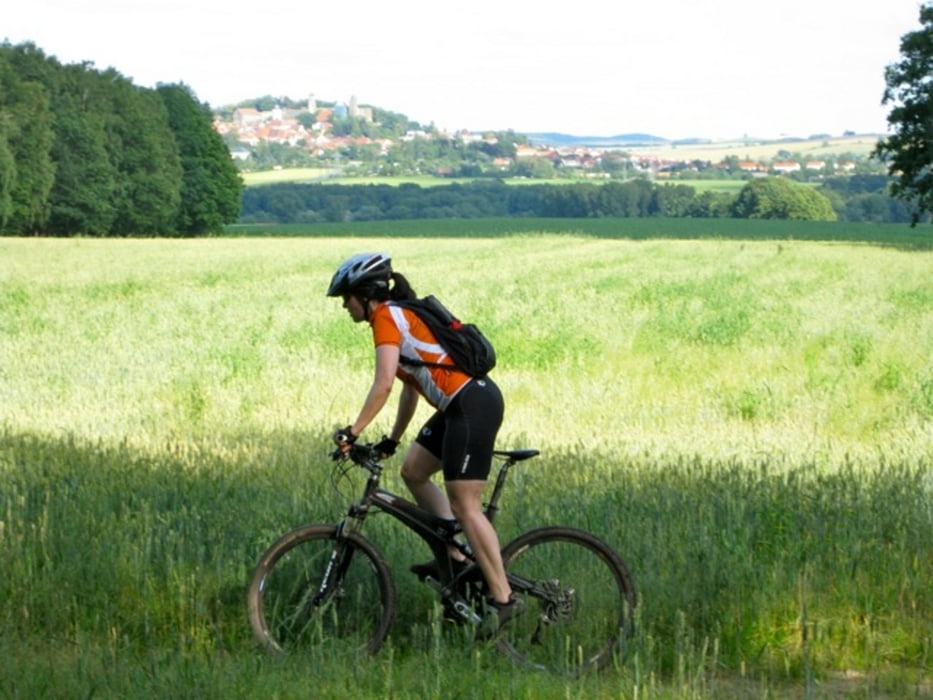Trainingsrunde im Radeberger Land