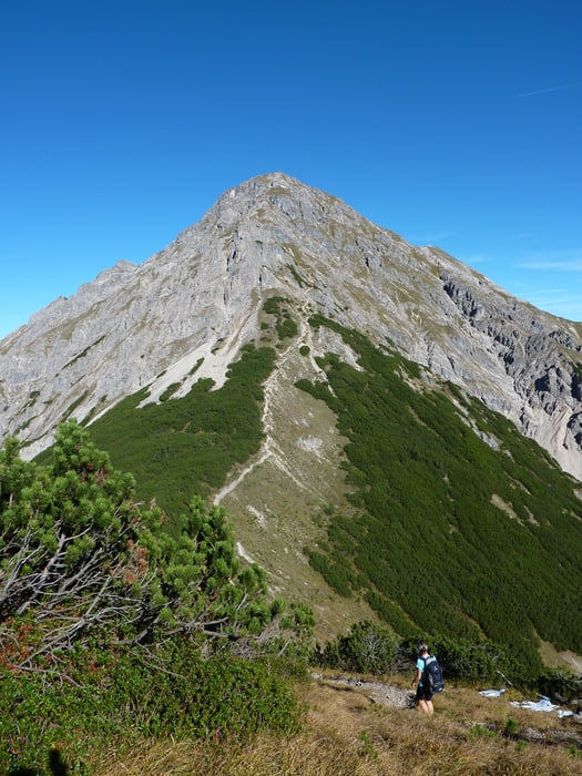 1 Tag Vorderriß Plumsjochhütte Plumssattel Mondsteinspitze Eng