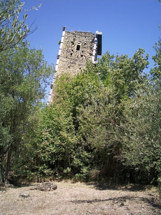 Vernazzano, der schiefste Turm italiens am Trasimeno See