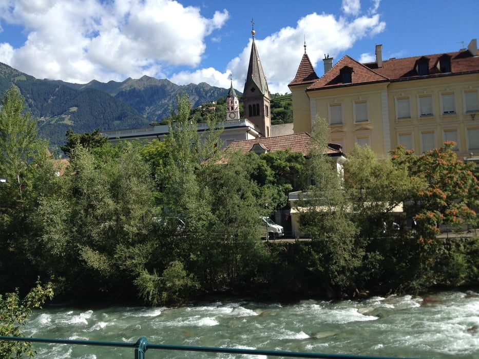 From Merano to Vicenza by touring bicycle