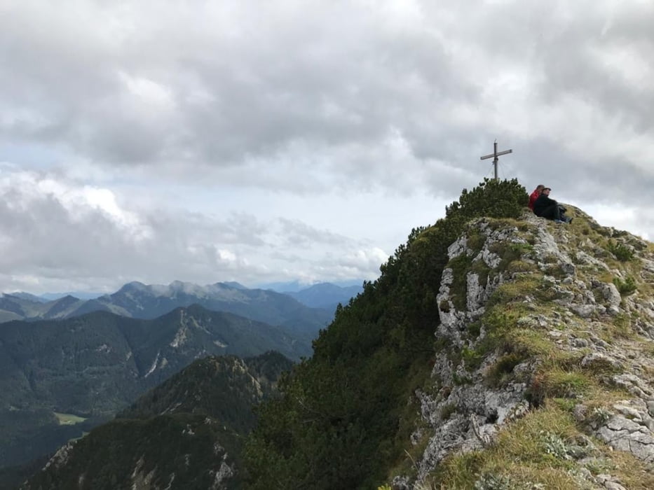 auf den Risserkogel mit MTB-Anfahrt