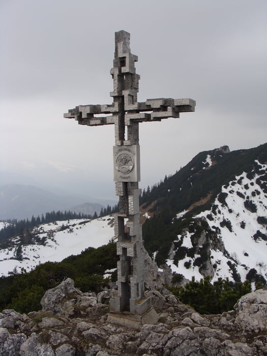Hörndlwand mit Goldloch
