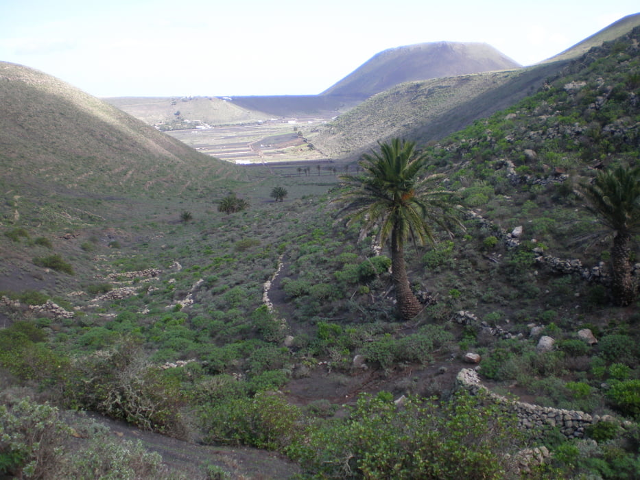 Guinate Höhenweg mit Los Helechos