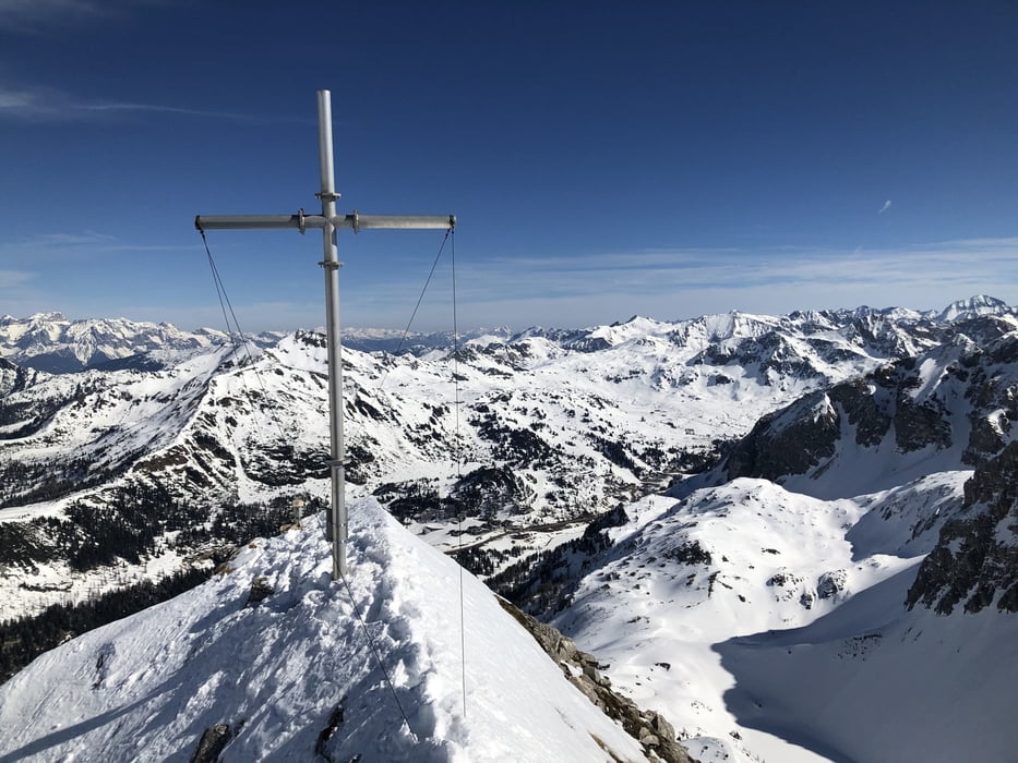 Vordere Grosswandspitze, Bereich Obertauern