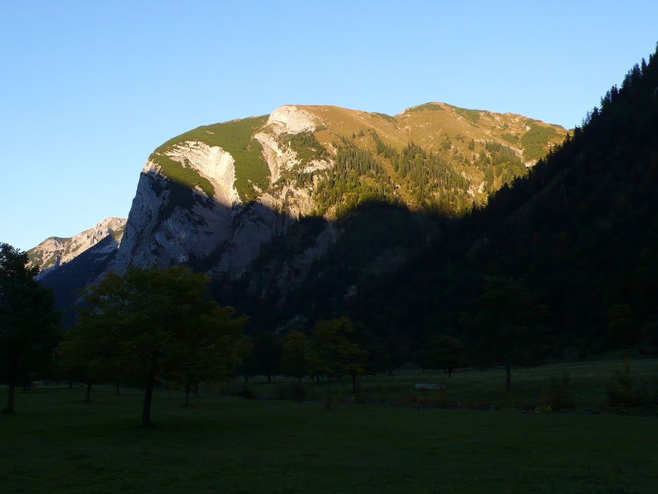 Das Gramaijoch - ein einsamer Gipfel im Karwendel