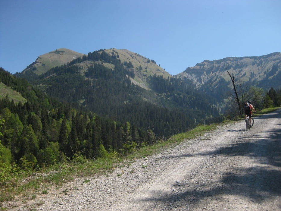 Vom Sylvenstein auf den Juifen - Bike & Hike