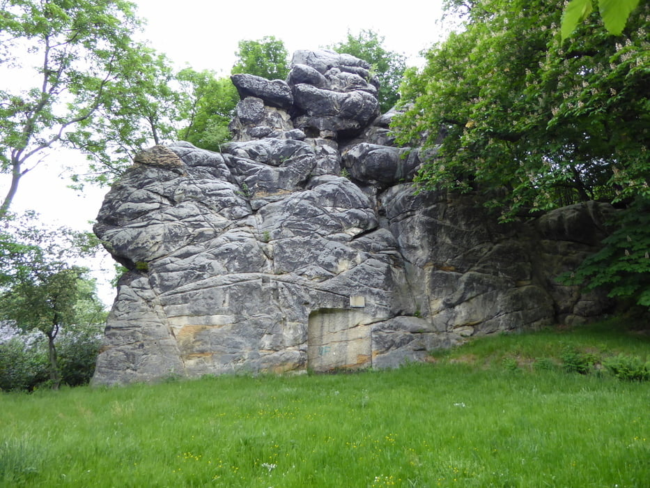 Goslar - Sudmerberger Warte - Klusfelsen - Ruine St. Petri