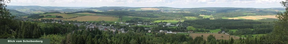 Annaberg Buchholz über Scheibenberg zum Fichtelberg