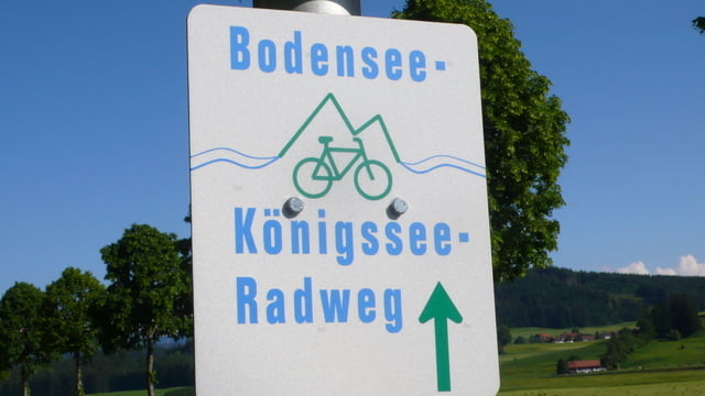 Etappe 1 und 2 Bodensee - Königssee