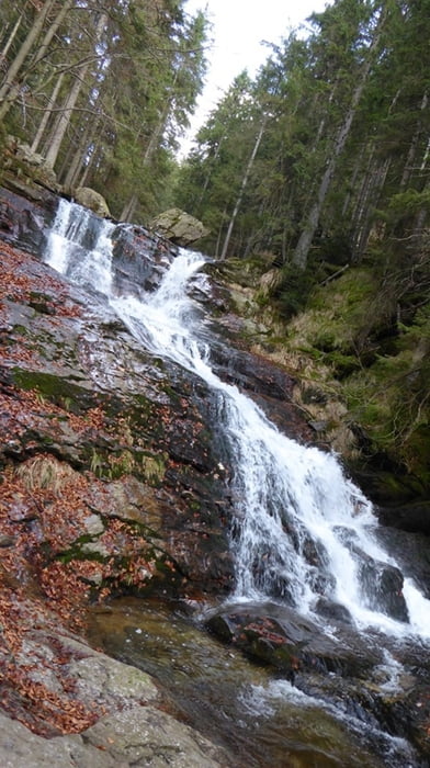 Rißlochfälle Riesbach Wasserfall bei Bodenmais