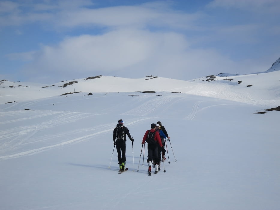 Skitour auf den Krosshö von Grotli aus