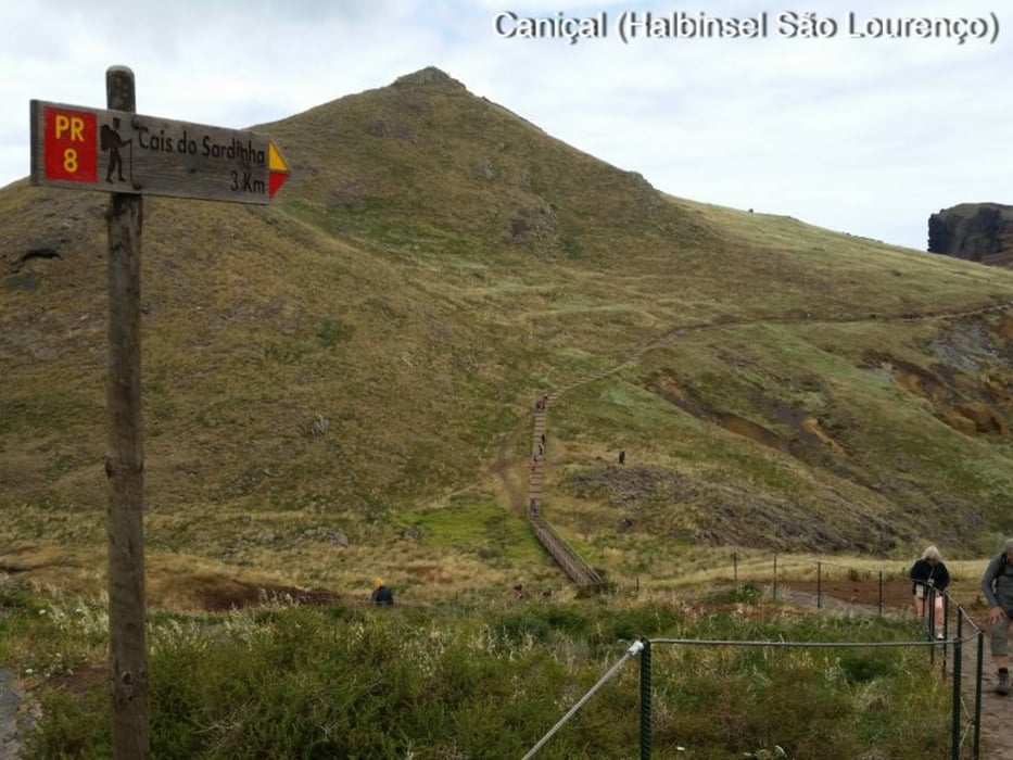 Wanderung in Caniçal auf der Halbinsel São Lourenço