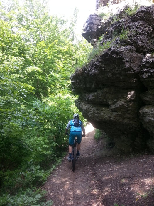 Krähentischtrail zum DiavoloSnakeTrail Neumarkt