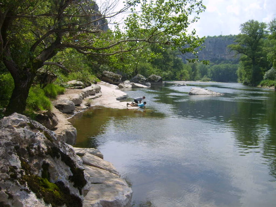 Rundwanderung Ardeche, am Cirque de Gens,  Chauzon