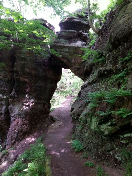 Felsen und schöne Aussichten